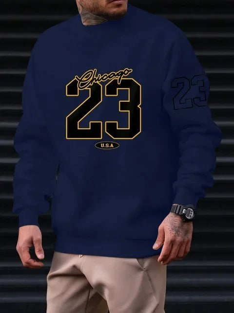 Art Letter Design  Style Fleece Sweats For Men