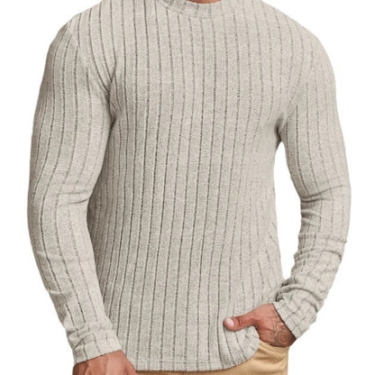 Casual  Round Neck Long-sleeved T-shirt