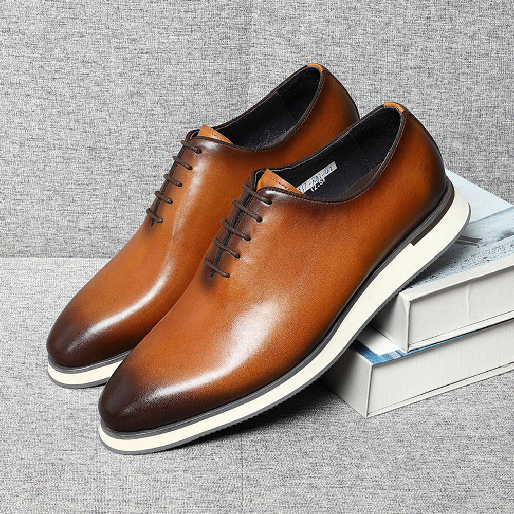 Casual Business High-end Handmade Oxford Business Men&