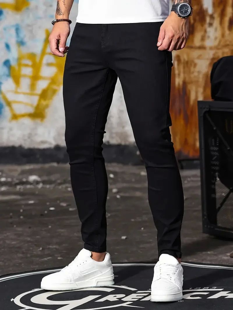 Man Casual Slim Fit Jeans