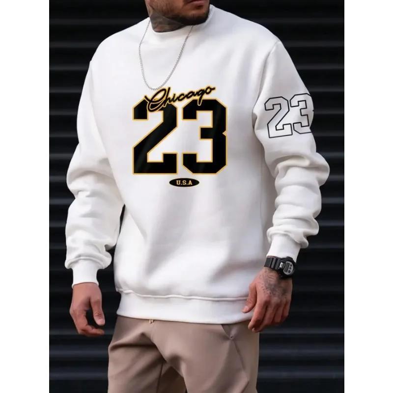 Art Letter Design  Style Fleece Sweats For Men