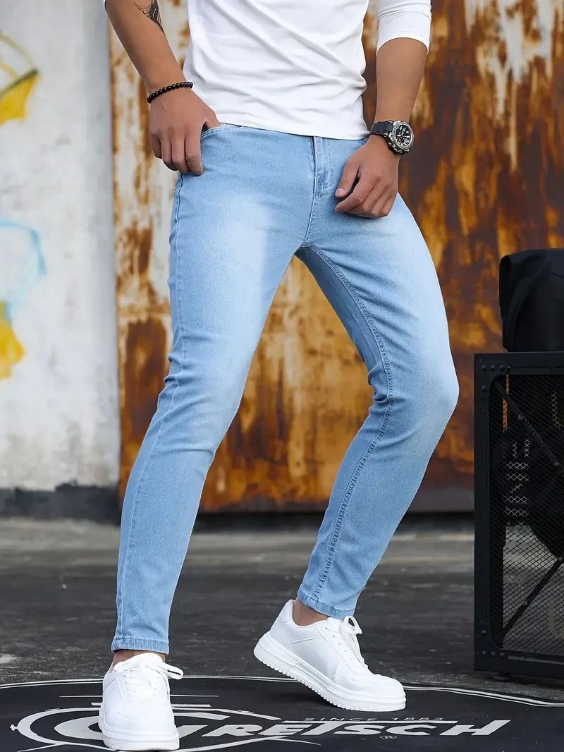 Man Casual Slim Fit Jeans