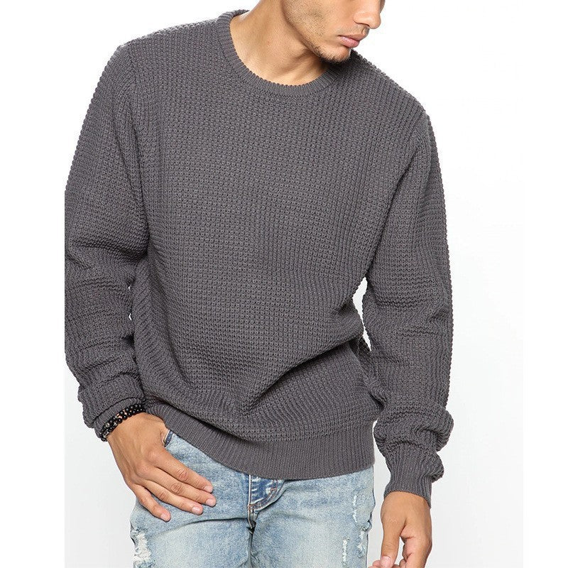 Long Sleeve Crew Neck Men&