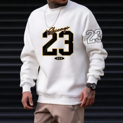 Art Letter Design  Style Fleece Sweats For Men