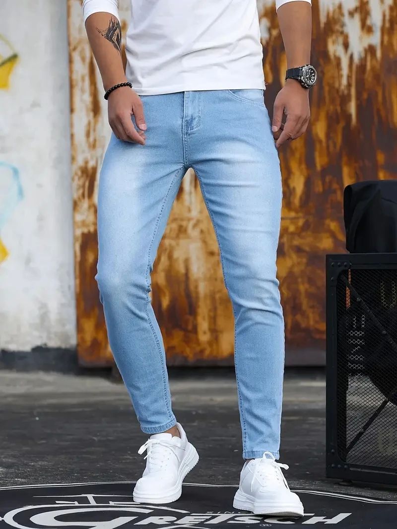 Man Casual Slim Fit Jeans