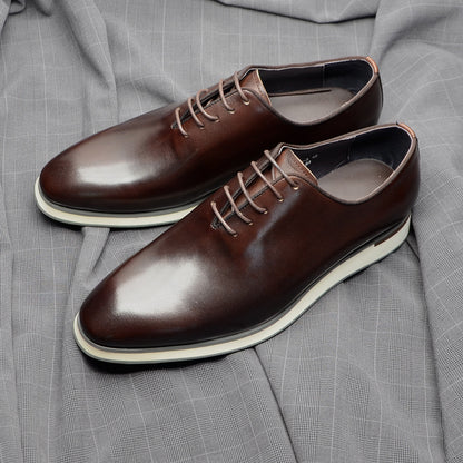 Casual Business High-end Handmade Oxford Business Men&