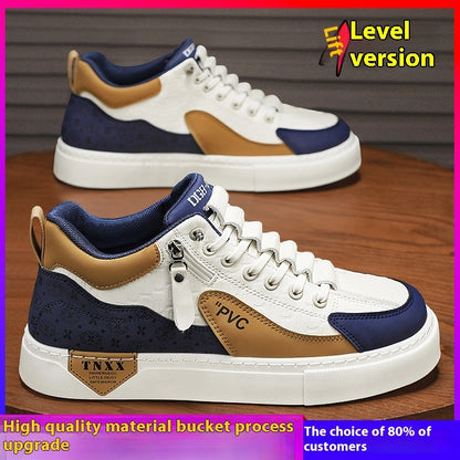 High-top Shoes Waterproof Leather Shoes