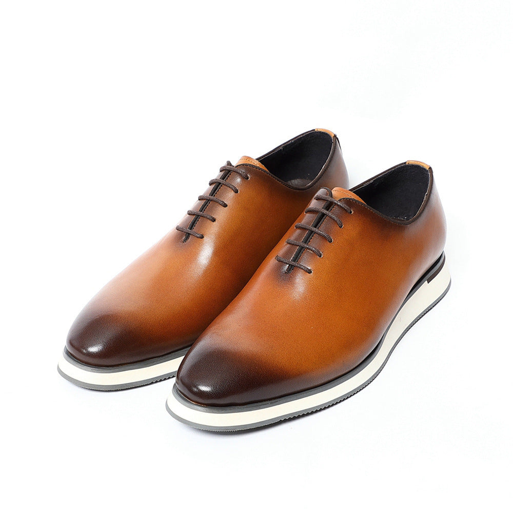 Casual Business High-end Handmade Oxford Business Men&