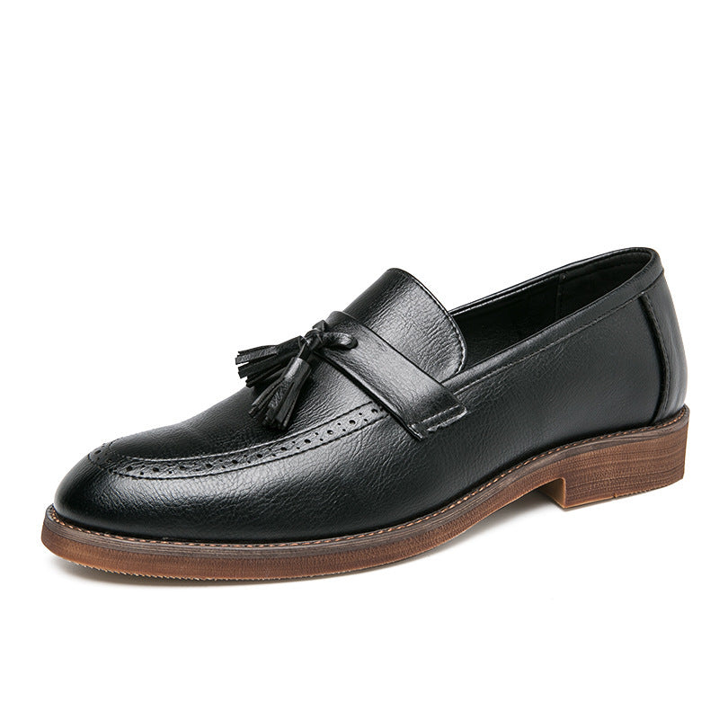 Men British Casual Leather Shoes